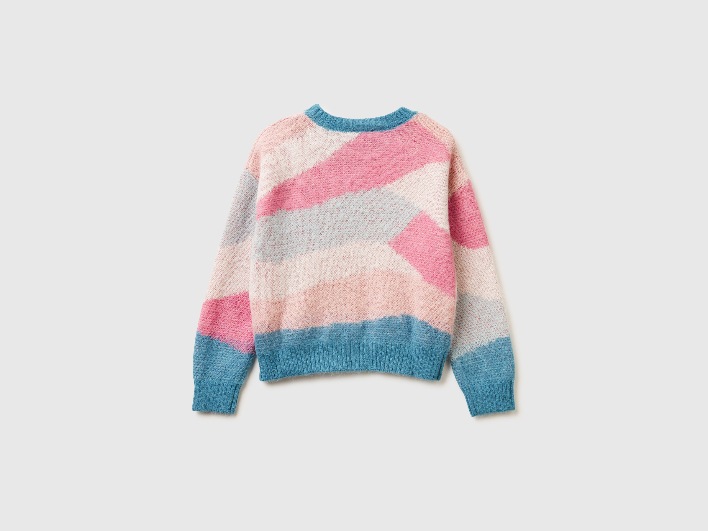 Pull en laine mélangée à motifs – Image 2