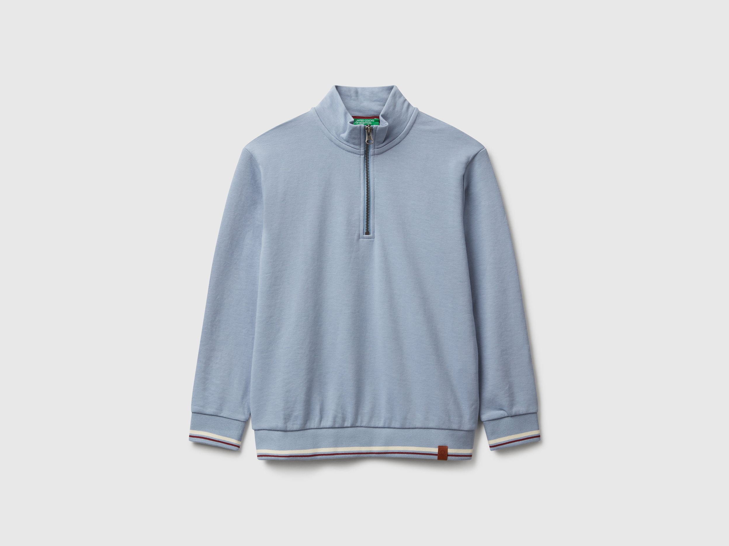 Sweat zippé à col montant Sweat zippé à col montant