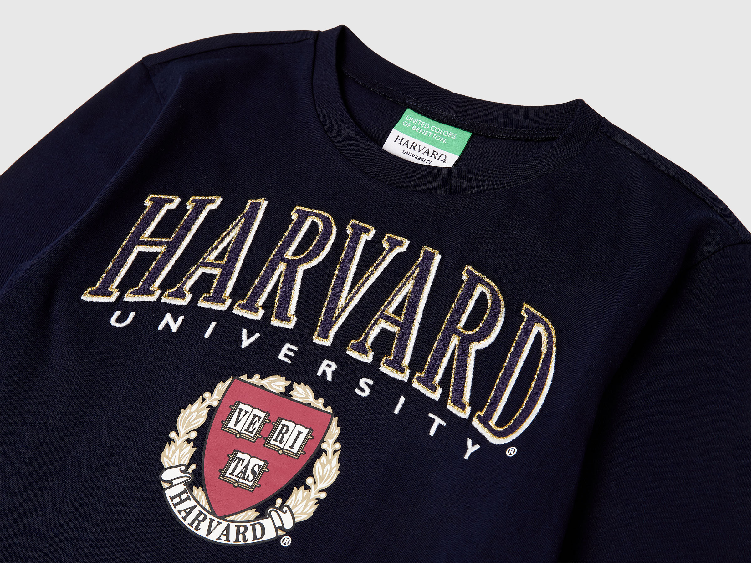 T-shirt coupe carrée ©Université Harvard – Image 3
