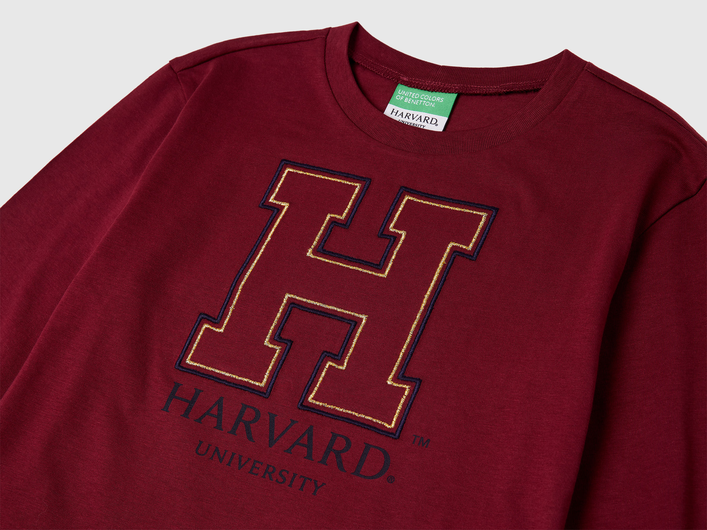 T-shirt coupe carrée ©Université Harvard – Image 3