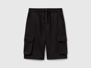 Short cargo en molleton léger Short cargo en molleton léger