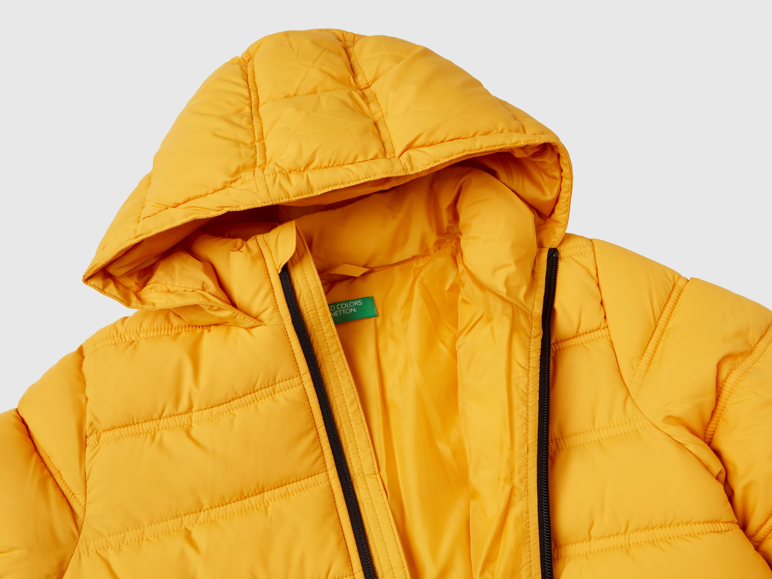 Blouson rembourré à capuche et logo – Image 3