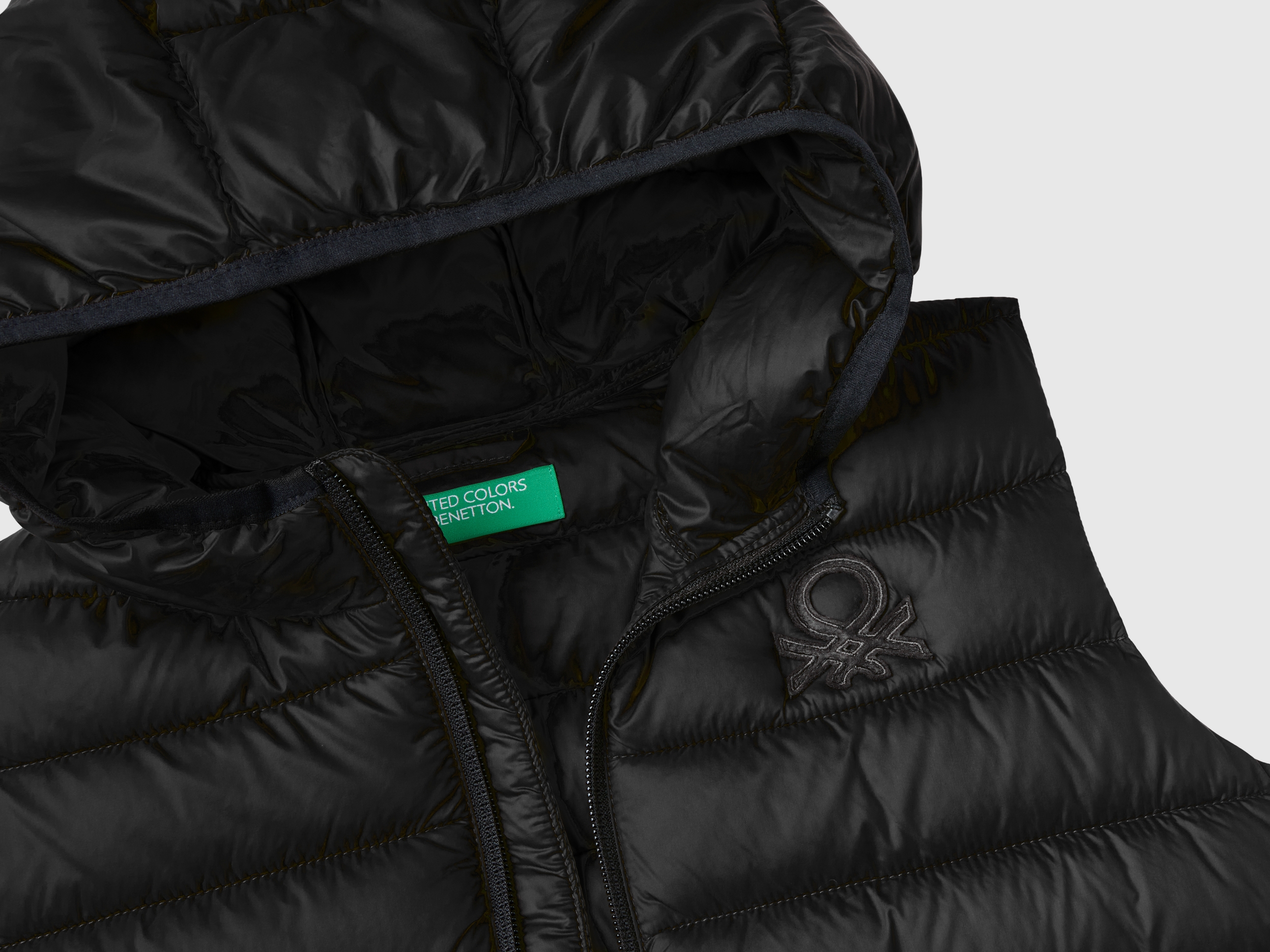 Veste sans manches rembourrée à capuche – Image 3