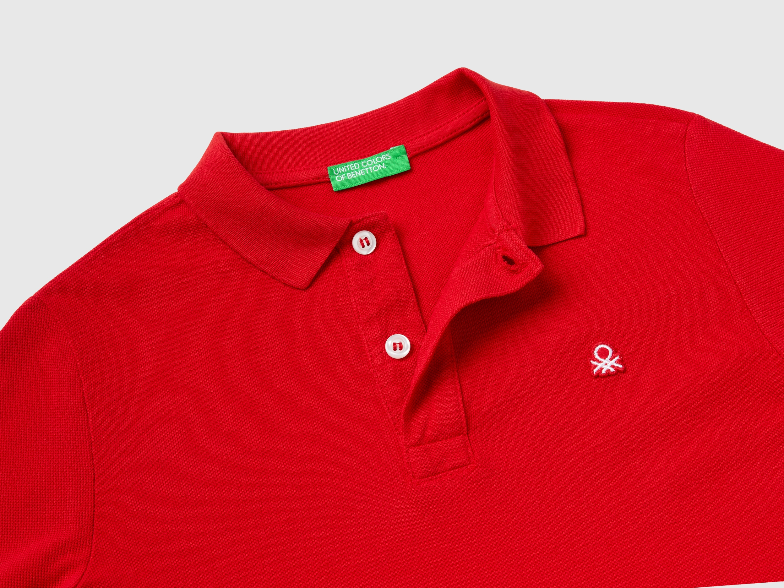 Polo 100 % coton bio à manches longues – Image 2