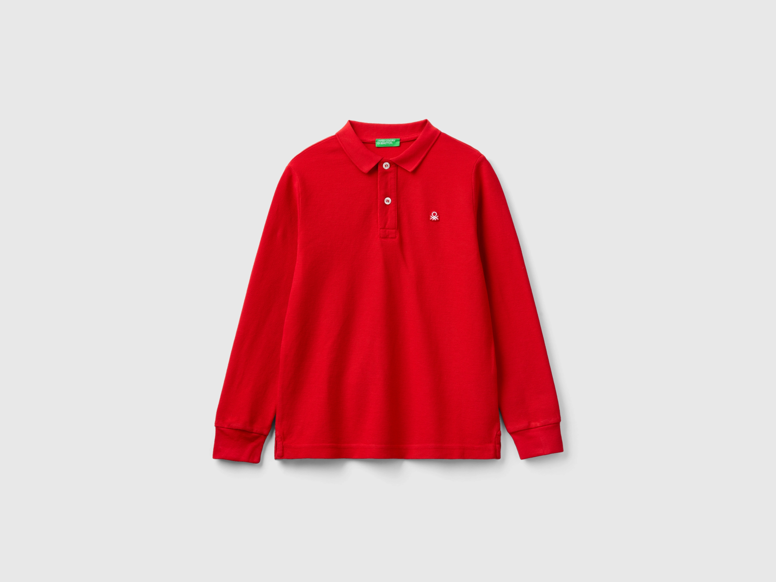 Polo 100 % coton bio à manches longues Polo 100 % coton bio à manches longues