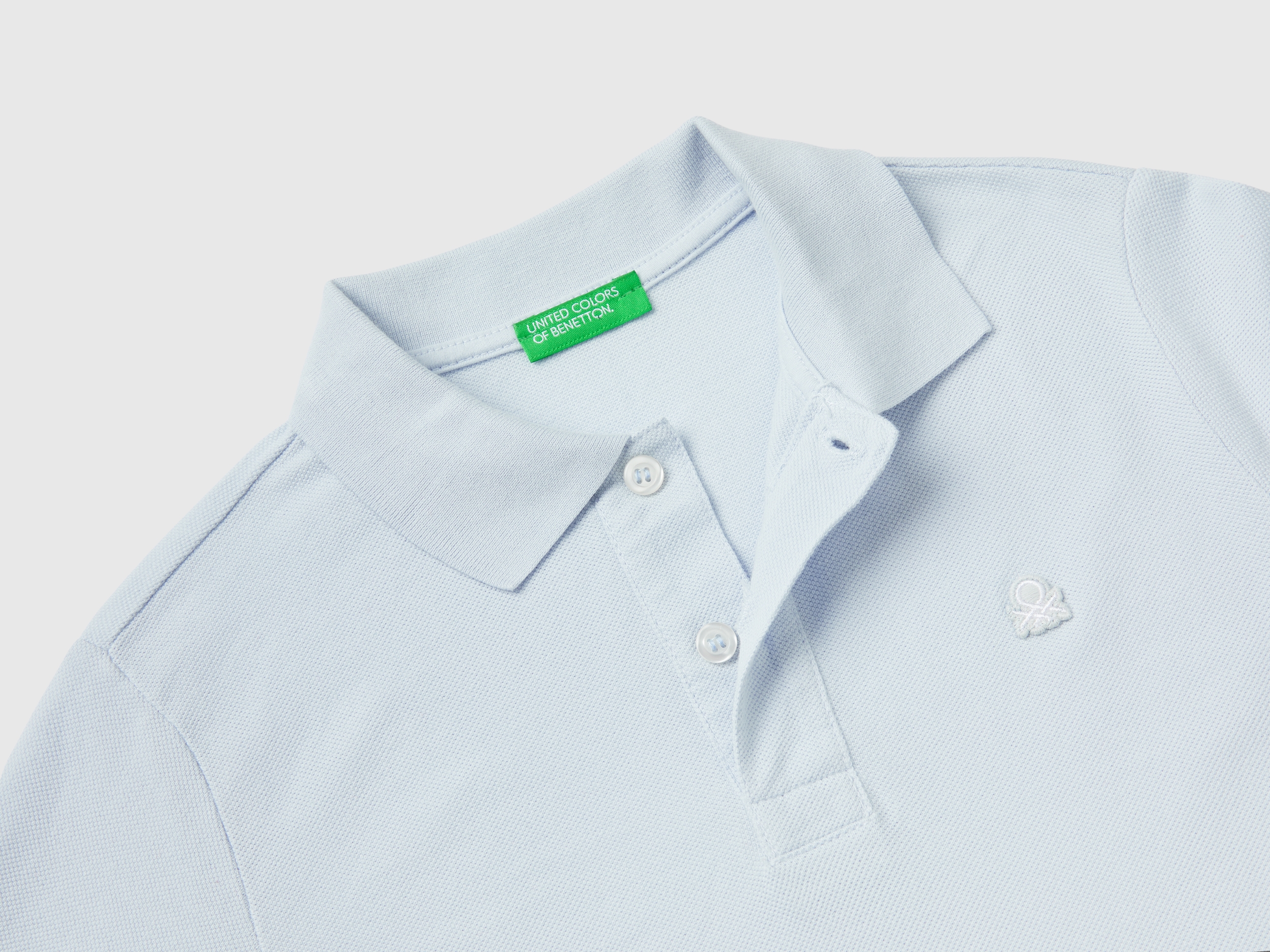 Polo 100 % coton bio à manches longues – Image 2