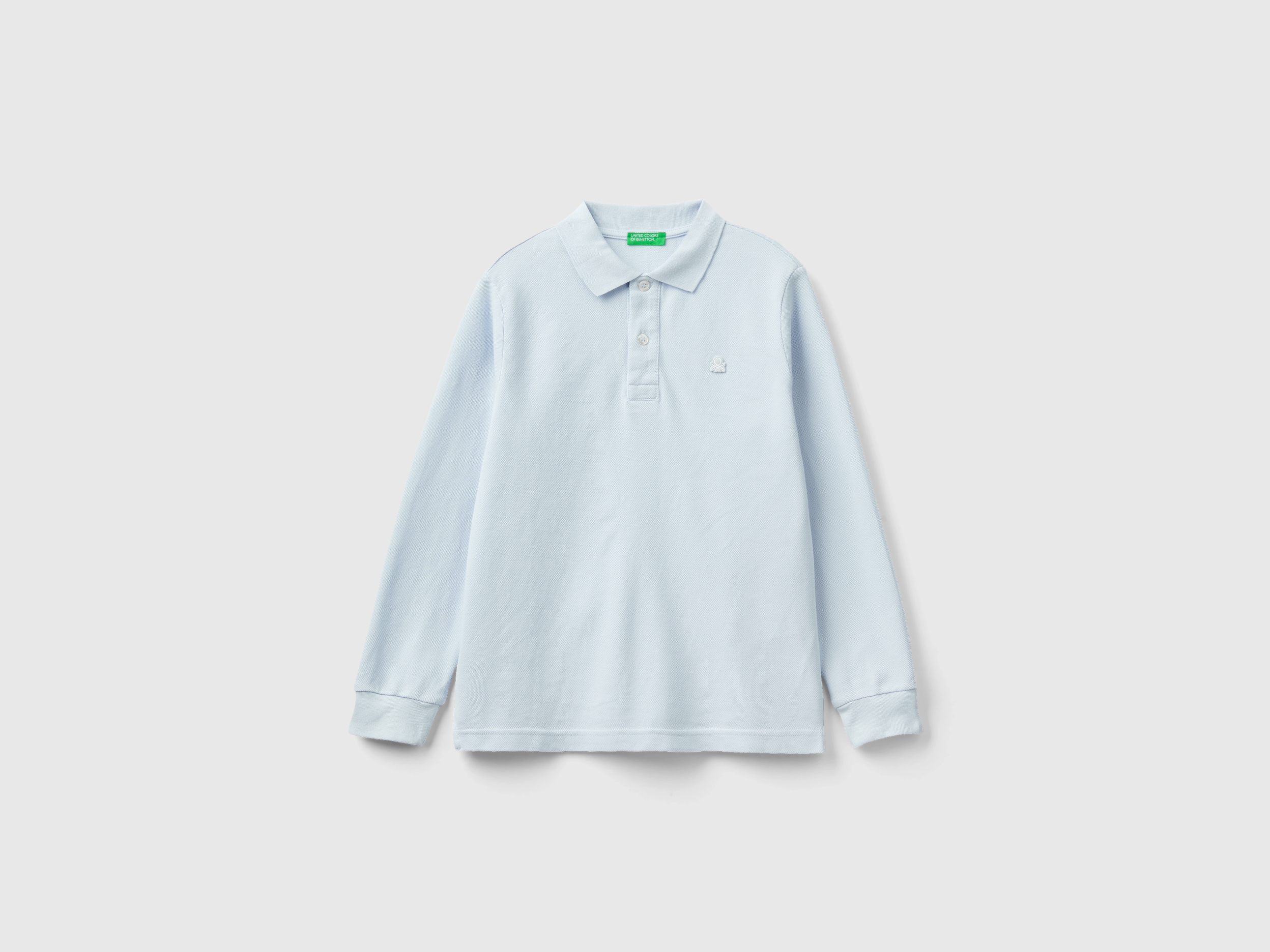 Polo 100 % coton bio à manches longues Polo 100 % coton bio à manches longues
