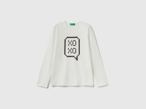 T-shirt 100 % coton à manches longues T-shirt 100 % coton à manches longues