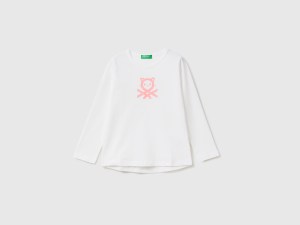 T-shirt 100 % coton à logo T-shirt 100 % coton à logo