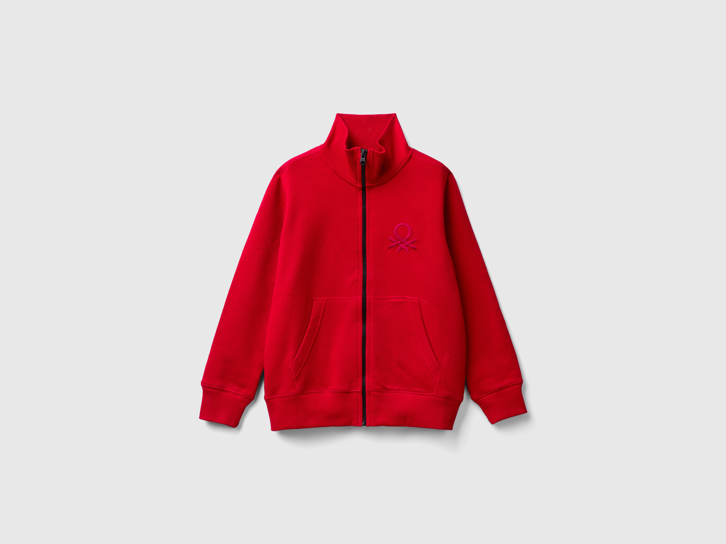 Sweat zippé en pur coton Sweat zippé en pur coton