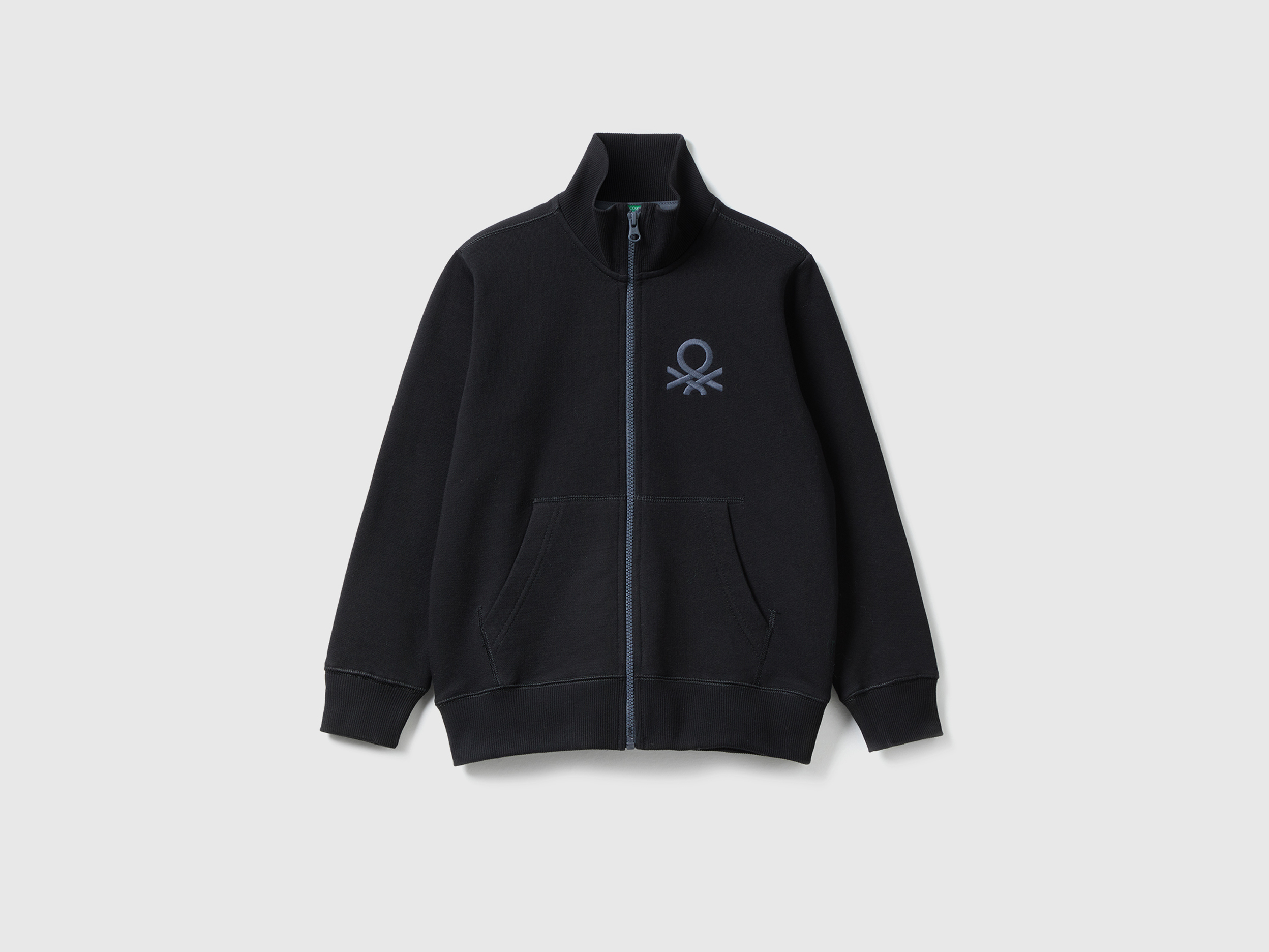 Sweat zippé en pur coton Sweat zippé en pur coton