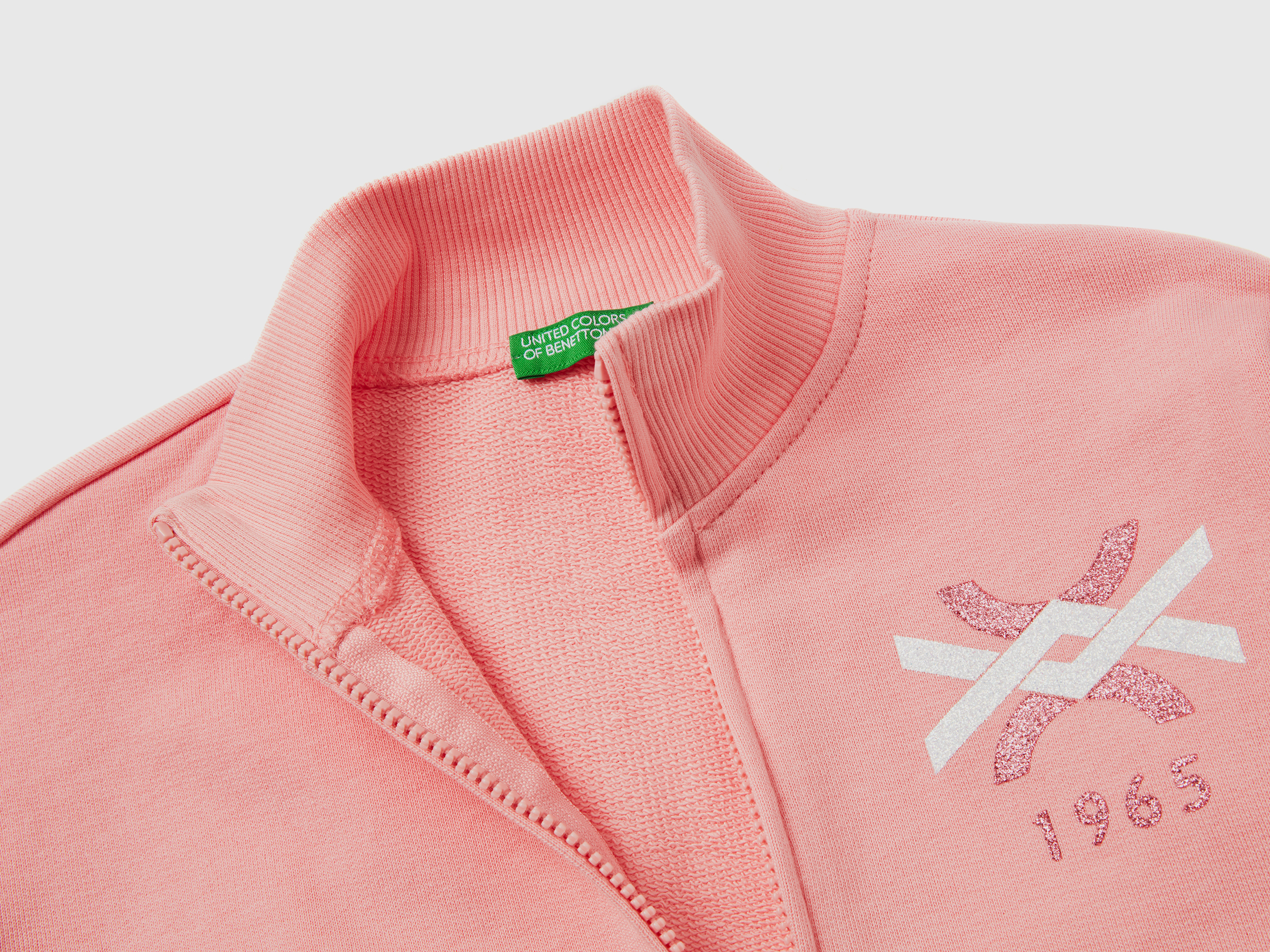 Sweat zippé à col – Image 2