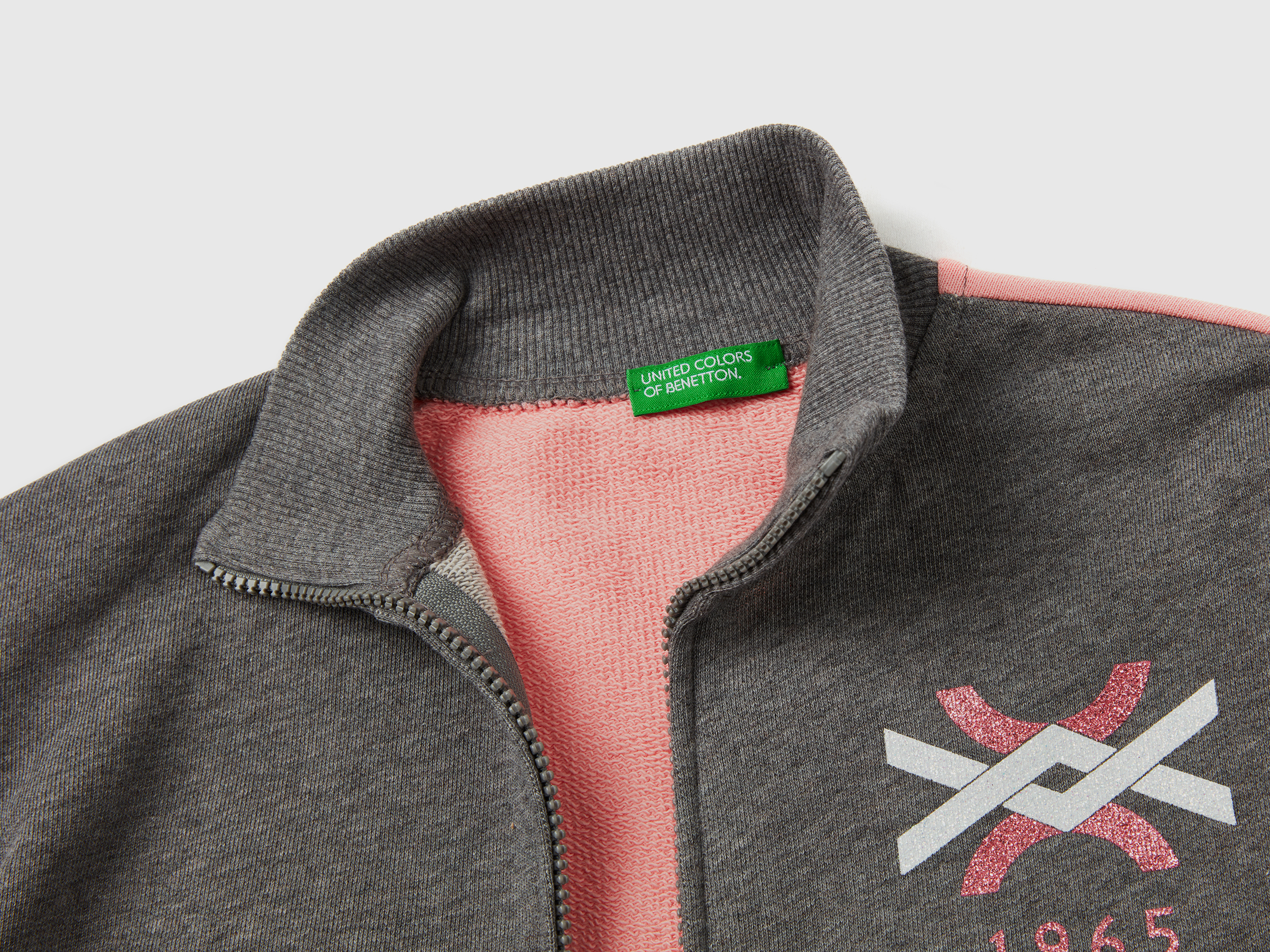 Sweat zippé à col – Image 3