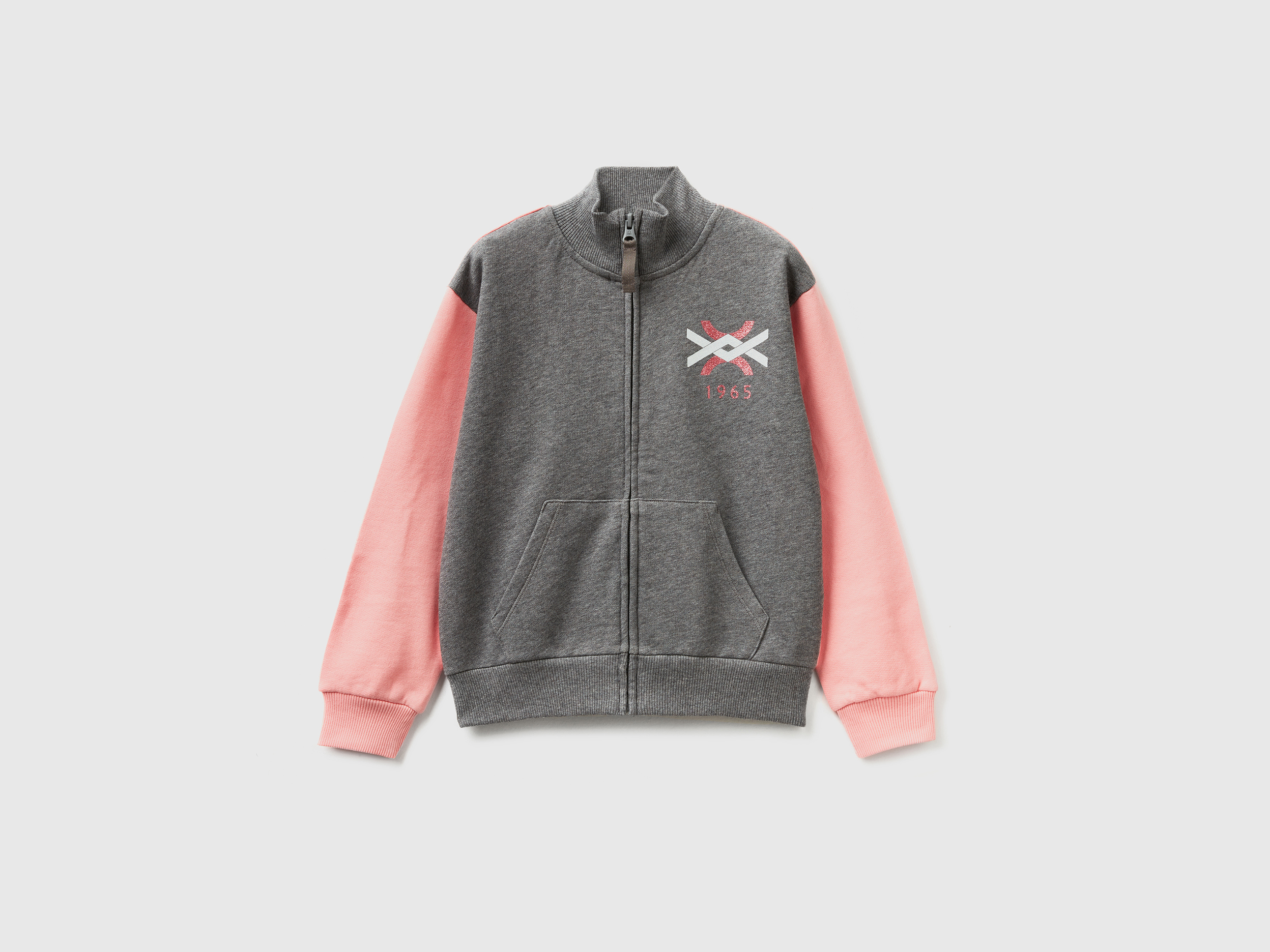 Sweat zippé à col Sweat zippé à col