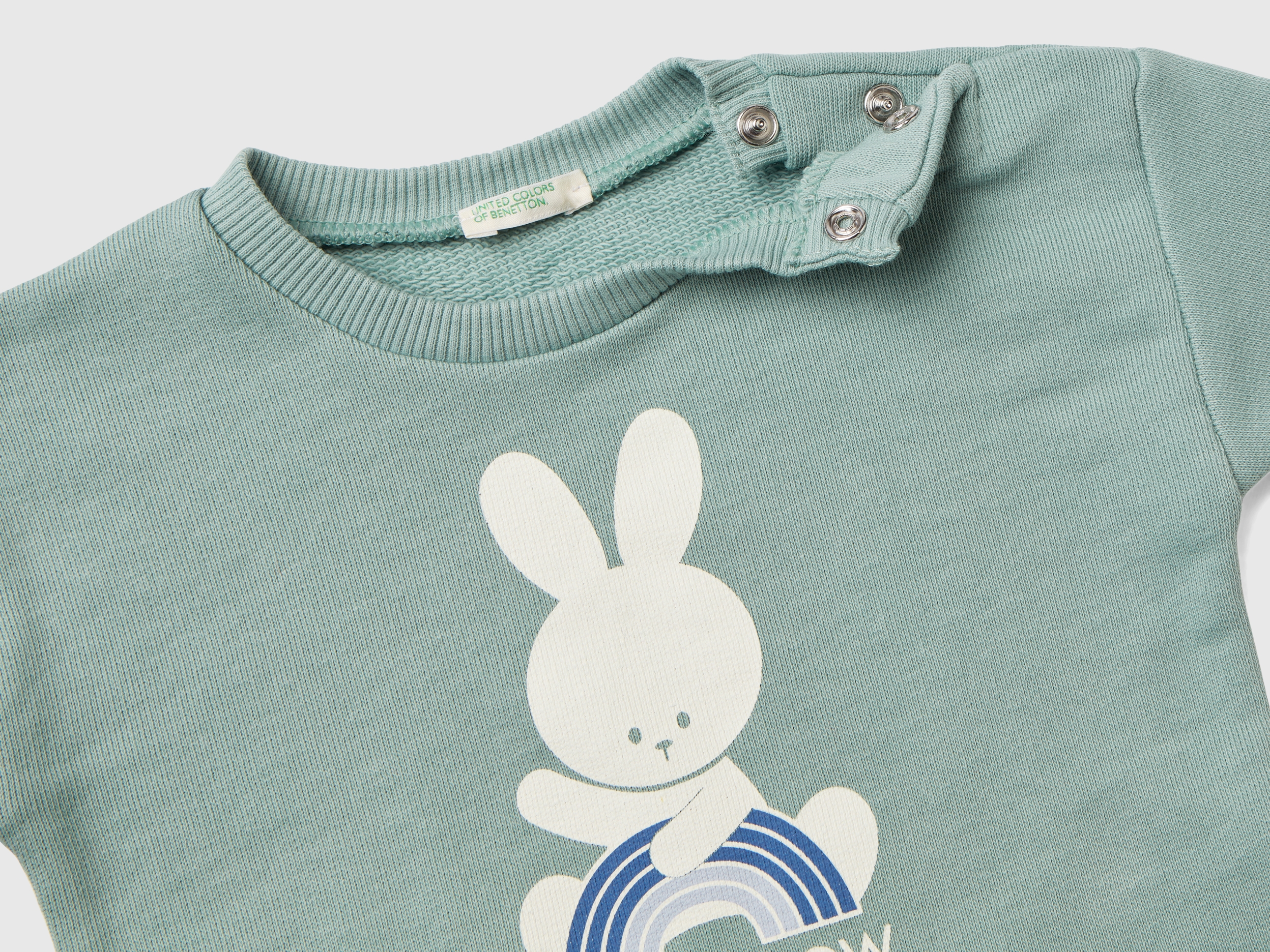 Sweat en coton bio à imprimé – Image 2