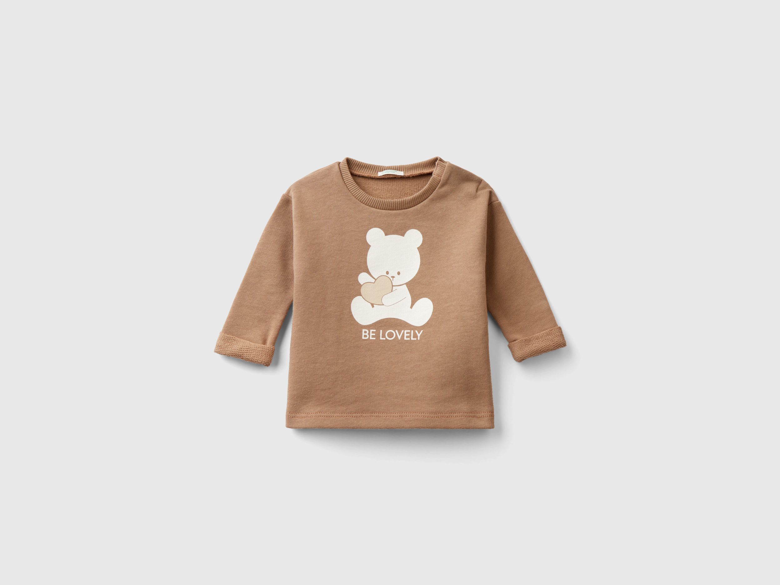 Sweat en coton bio à imprimé Sweat en coton bio à imprimé