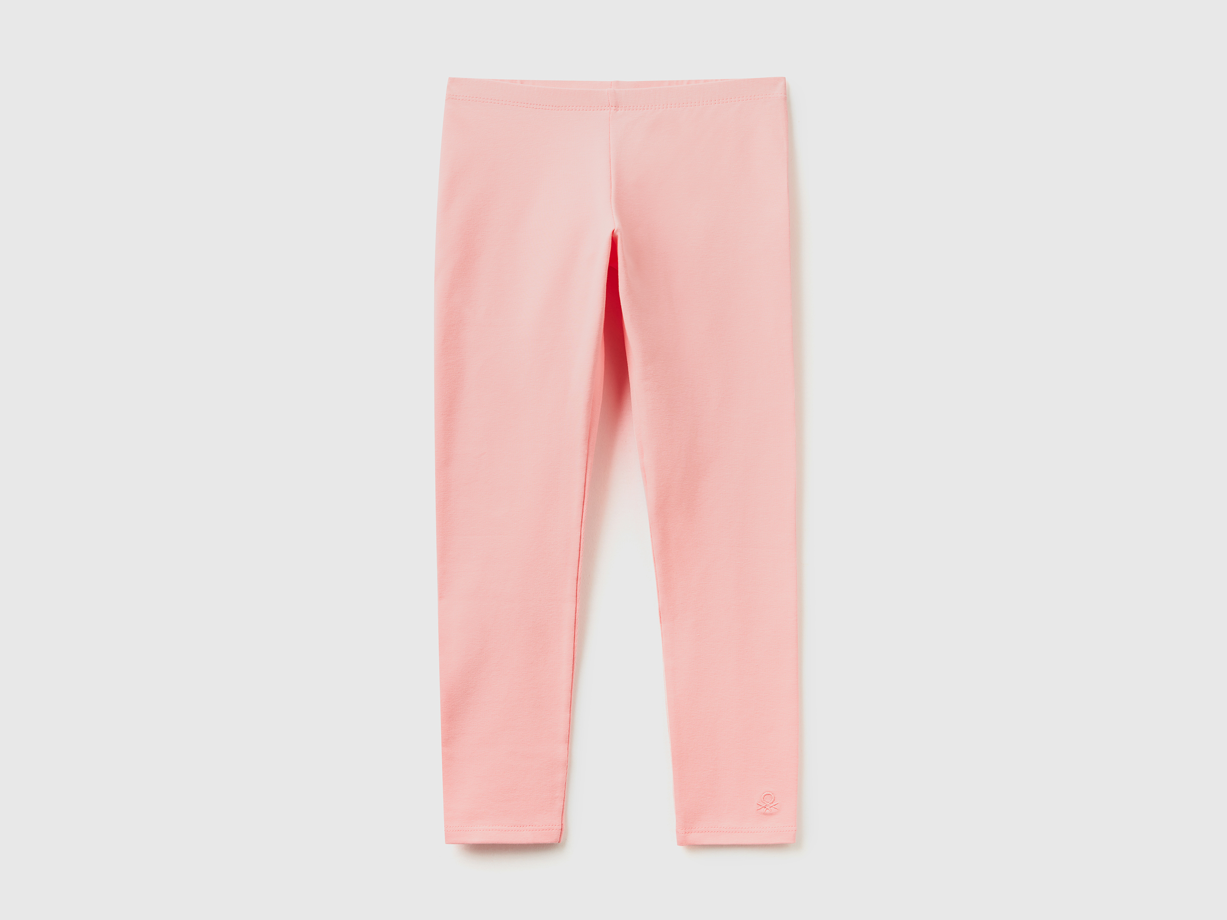 Legging en coton stretch à logo Legging en coton stretch à logo