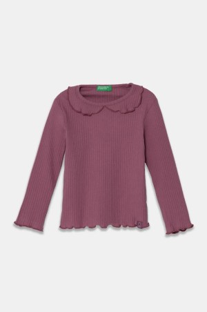 T-shirt à manches longues violet T-shirt à manches longues violet