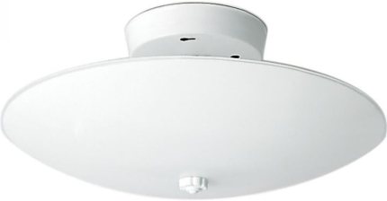 Nuvo SF77/823 Round Close to Ceiling Fixture, White -12 Inches Nuvo SF77/823 Round Close to Ceiling Fixture, White -12 Inches