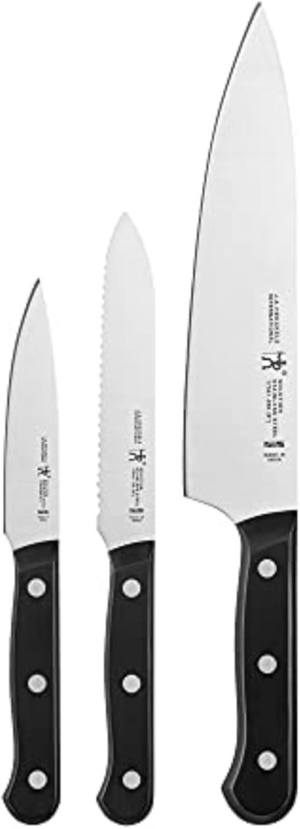 HENCKELS Solution 3-pc Starter Knife Set HENCKELS Solution 3-pc Starter Knife Set