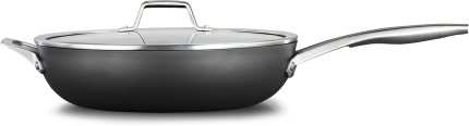 Calphalon Premier Space-Saving Nonstick Cookware Set, 13-Piece, Stackable, Hard-Anodized Aluminum Calphalon Premier Space-Saving Nonstick Cookware Set, 13-Piece, Stackable, Hard-Anodized Aluminum