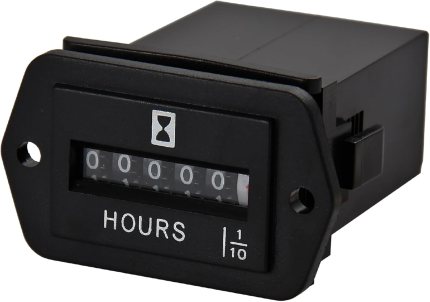 Jayron JR-HM002 DC 6-80V Snap in Mechanical Hour Meter for DC Powered Equipment Such as Fork Lifts,Golf Carts,Generator,ATV,Lawn Mower,Floor Care Equipment,and Any Other Battery Powered Equipment Jayron JR-HM002 DC 6-80V Snap in Mechanical Hour Meter for DC Powered Equipment Such as Fork Lifts,Golf Carts,Generator,ATV,Lawn Mower,Floor Care Equipment,and Any Other Battery Powered Equipment