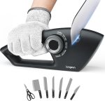 5-in-1 Knife Sharpener 5 Stage with a Pair of Cut-Resistant Glove,Original Premium Polish Blades,Best Kitchen Knife Sharpener Really Works for Pocket Knife Chefs, Serrated Knives,Scissors 5-in-1 Knife Sharpener 5 Stage with a Pair of Cut-Resistant Glove,Original Premium Polish Blades,Best Kitchen Knife Sharpener Really Works for Pocket Knife Chefs, Serrated Knives,Scissors