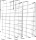 Cooling Rack for Baking 2-Pack, 16×10 Inches Baking Rack, Thick Wire Cookie Rack for Cooking, Roasting, Grilling, Drying, Oven Safe, Fits Half Sheet Pan, Silver Cooling Rack for Baking 2-Pack, 16×10 Inches Baking Rack, Thick Wire Cookie Rack for Cooking, Roasting, Grilling, Drying, Oven Safe, Fits Half Sheet Pan, Silver