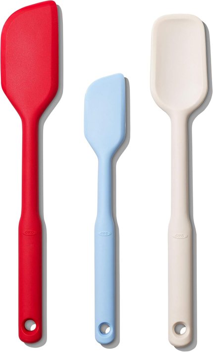 OXO Good Grips 3 Piece Silicone Spatula Set OXO Good Grips 3 Piece Silicone Spatula Set