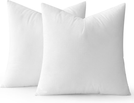 MIULEE 18×18 Pillow Inserts Set of 2, Square Decorative Throw Pillows Premium Fluffy Pillow Stuffer for Living Room Sofa Couch Bed MIULEE 18×18 Pillow Inserts Set of 2, Square Decorative Throw Pillows Premium Fluffy Pillow Stuffer for Living Room Sofa Couch Bed