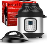 Instant Pot Duo Crisp 11-in-1 Air Fryer and Electric Pressure Cooker Combo with Multicooker Lids that Air Fries, Steams, Slow Cooks, Sautés, Dehydrates, & More, Free App With Over 800 Recipes, 6 Quart Instant Pot Duo Crisp 11-in-1 Air Fryer and Electric Pressure Cooker Combo with Multicooker Lids that Air Fries, Steams, Slow Cooks, Sautés, Dehydrates, & More, Free App With Over 800 Recipes, 6 Quart
