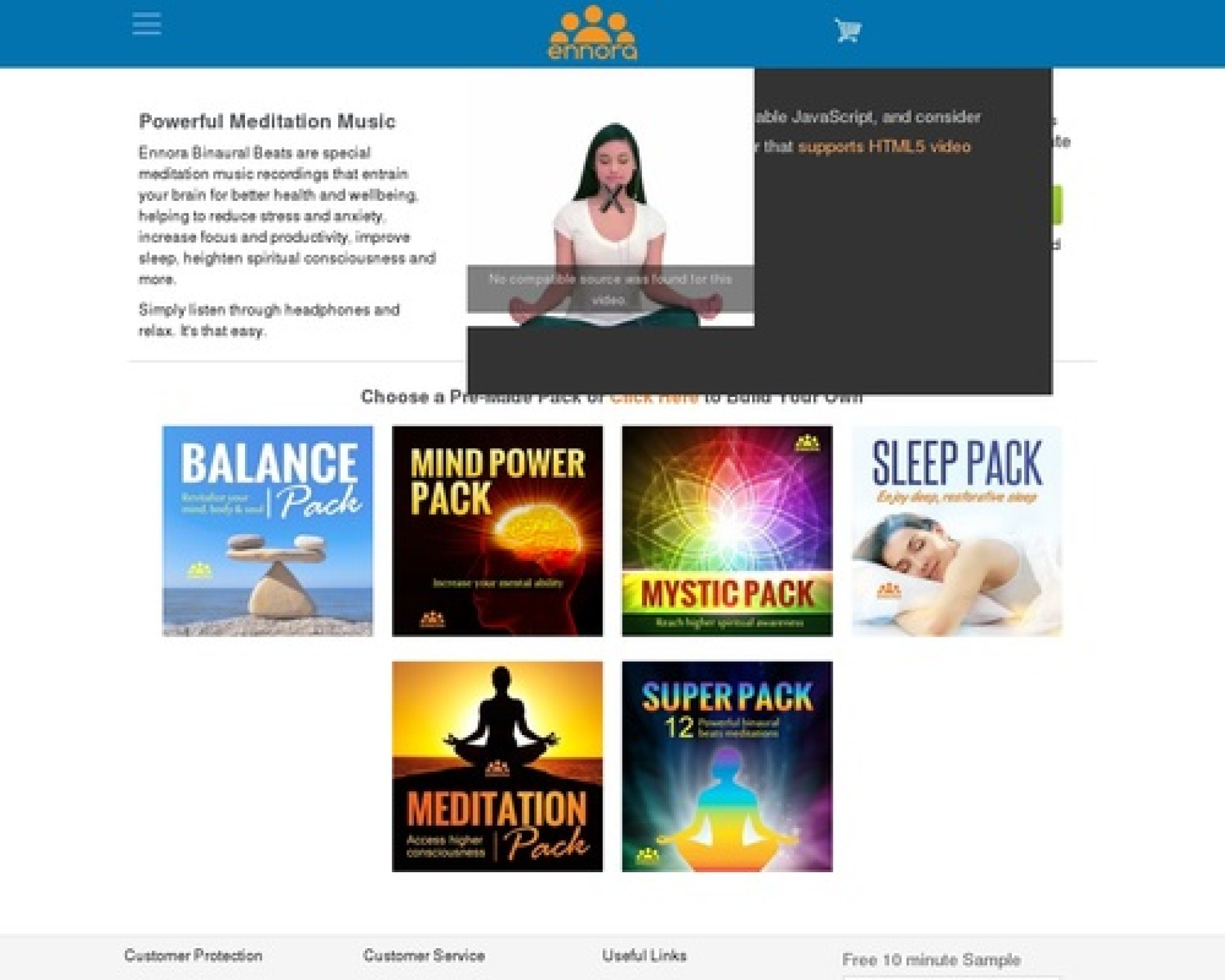 Binaural Beats Meditation by Ennora Binaural Beats Meditation by Ennora