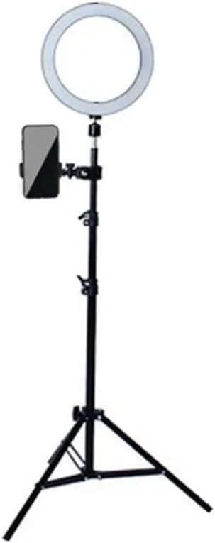 10″ RGB Selfie Light Circle LED Fill Light Dimmable Lamp Video Trepied Makeup Photography with Remote Tripod 10″ RGB Selfie Light Circle LED Fill Light Dimmable Lamp Video Trepied Makeup Photography with Remote Tripod