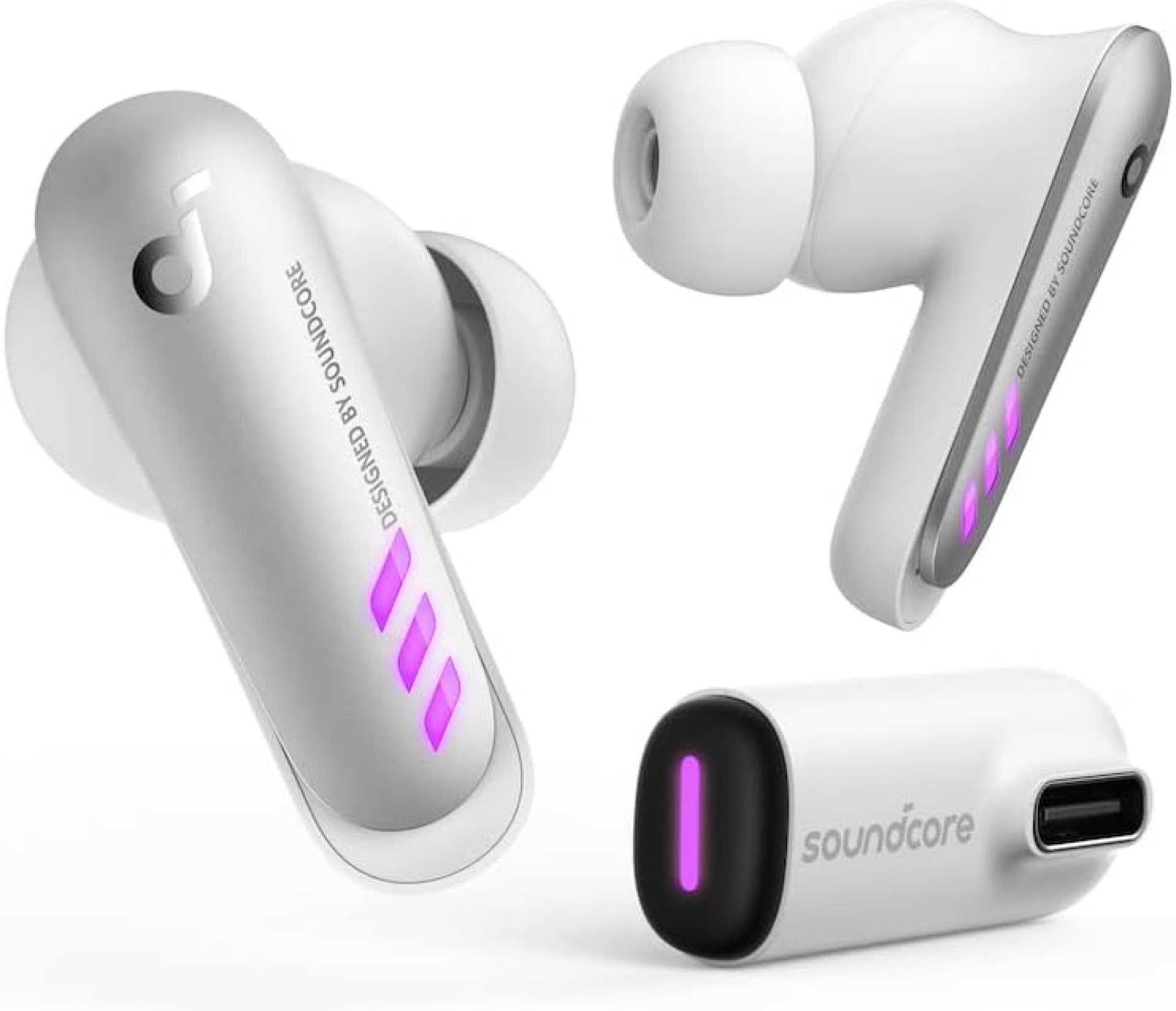 Soundcore VR P10 Gaming Earbuds-Low Latency, Meta Officially Co-branded, Dual Connection, 2.4GHz Wireless, USB-C Dongle Included-Compatible with Meta Quest 2, Steam Deck, PS4, PS5, PC, Switch Soundcore VR P10 Gaming Earbuds-Low Latency, Meta Officially Co-branded, Dual Connection, 2.4GHz Wireless, USB-C Dongle Included-Compatible with Meta Quest 2, Steam Deck, PS4, PS5, PC, Switch