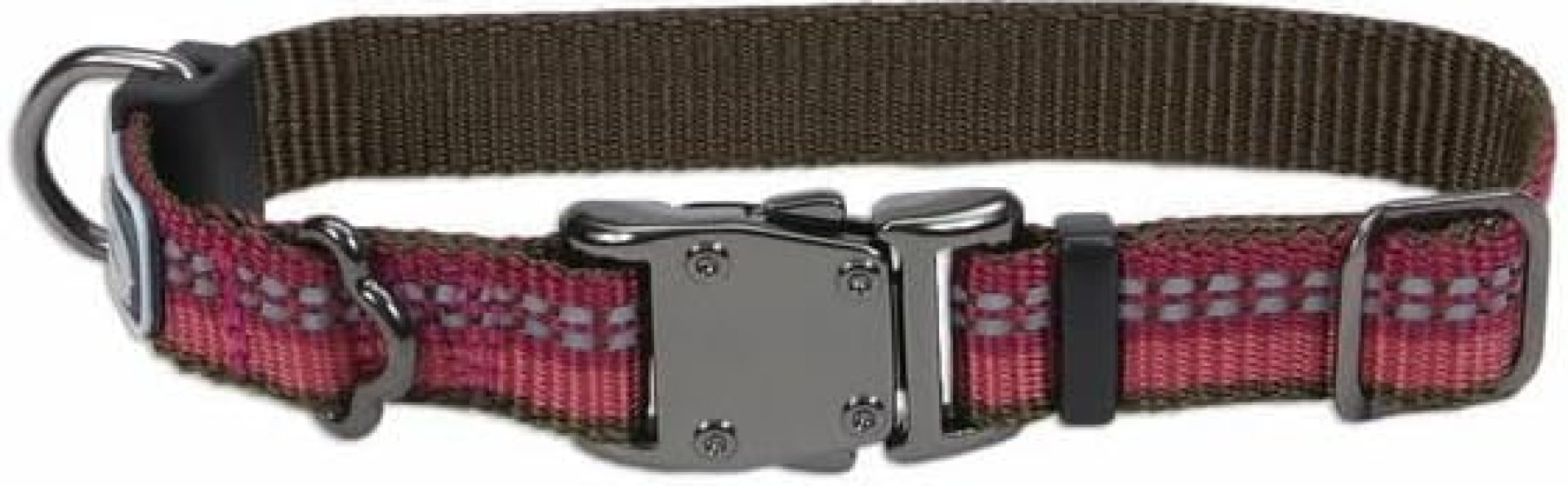 Coastal Pet K9 Explorer Reflective Adjustable Dog Collar – Comfortable Collar for The Outdoors – Durable, Lightweight Accessory with Side-Release Buckle – Berry, 5/8″ x 8-12″ Coastal Pet K9 Explorer Reflective Adjustable Dog Collar – Comfortable Collar for The Outdoors – Durable, Lightweight Accessory with Side-Release Buckle – Berry, 5/8″ x 8-12″