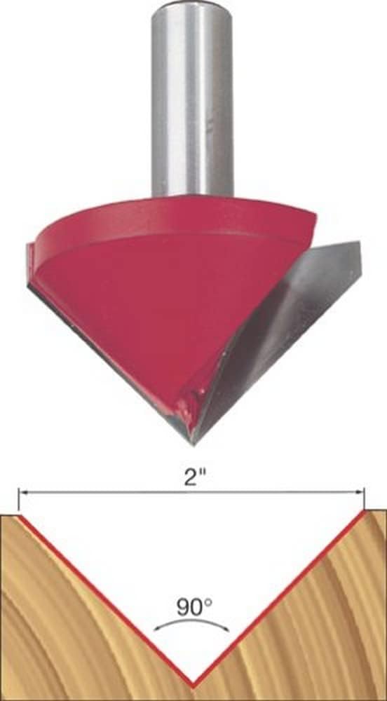 Freud 20-120 2″ Dia 90Deg V-Grooving Router Bit w/1/2″ Shank Freud 20-120 2″ Dia 90Deg V-Grooving Router Bit w/1/2″ Shank