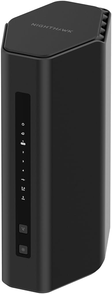NETGEAR Nighthawk Dual-Band WiFi 7 Router (RS200) – Security Features, BE6500 Wireless Speed (up to 6.5Gbps) – Covers up to 2,500 sq. ft., 80 Devices – 2.5 Gig Internet Port NETGEAR Nighthawk Dual-Band WiFi 7 Router (RS200) – Security Features, BE6500 Wireless Speed (up to 6.5Gbps) – Covers up to 2,500 sq. ft., 80 Devices – 2.5 Gig Internet Port
