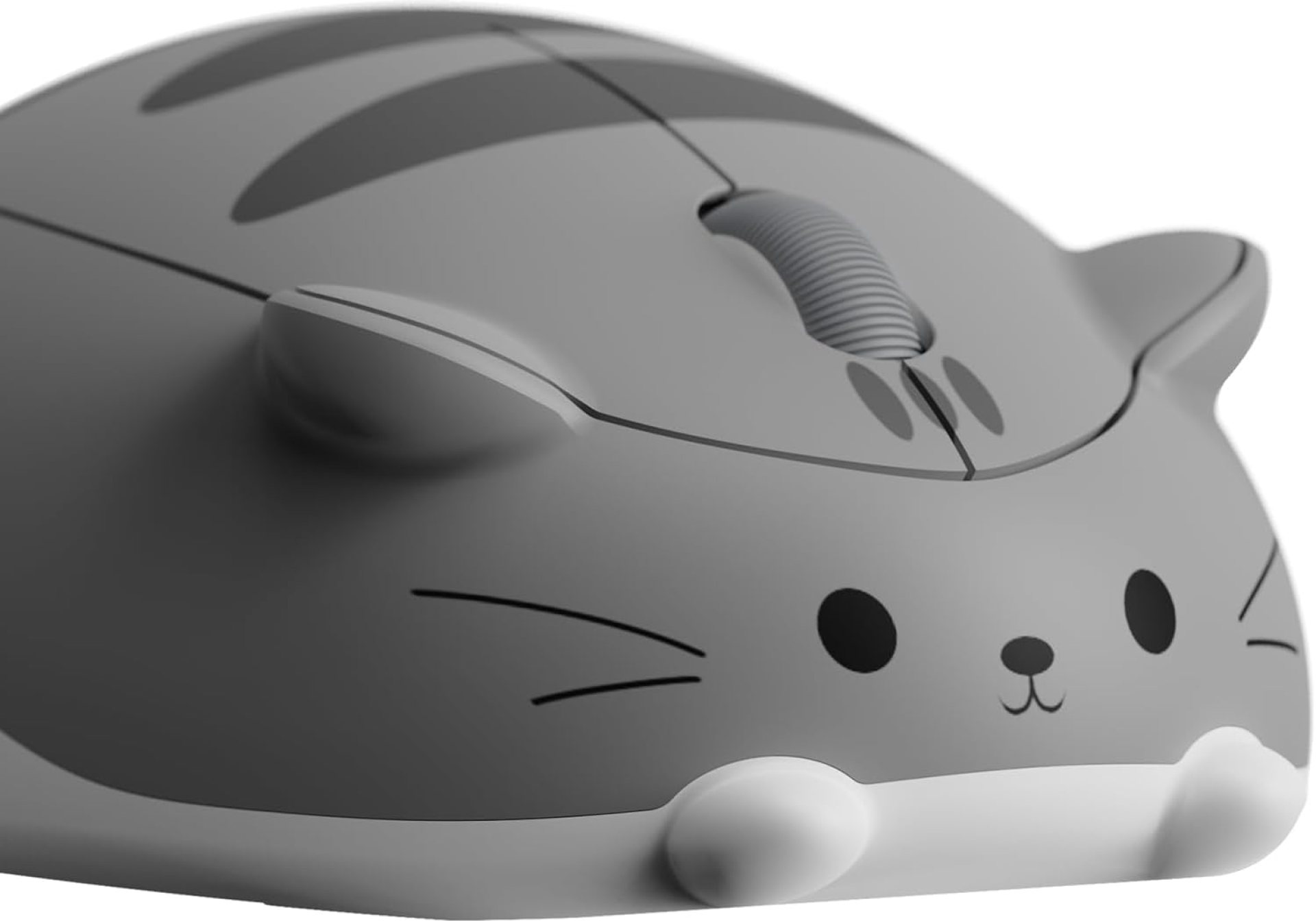 Akko Cat Theme Wireless Gaming Mouse, 2.4G GHz with a USB Receiver, Cute Optical Cordless Cartoon Mice for Computer/Laptop/Desktop/PC, Compatible with Mac/Win (Gray Mimo) Akko Cat Theme Wireless Gaming Mouse, 2.4G GHz with a USB Receiver, Cute Optical Cordless Cartoon Mice for Computer/Laptop/Desktop/PC, Compatible with Mac/Win (Gray Mimo)