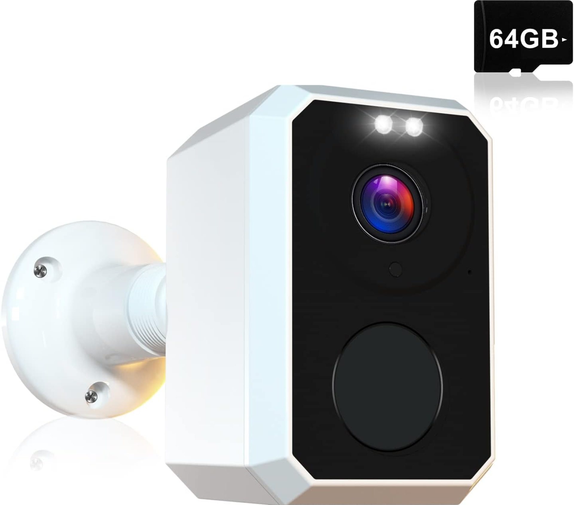 Uniter 2K Home Security Cameras Wireless Outdoor 2.4GHz WiFi Waterproof Outside Front Door Garage Camera Long Range Motion Sensor Night Vision with Phone app 2 Way Audio(64G SD Card Included) Uniter 2K Home Security Cameras Wireless Outdoor 2.4GHz WiFi Waterproof Outside Front Door Garage Camera Long Range Motion Sensor Night Vision with Phone app 2 Way Audio(64G SD Card Included)
