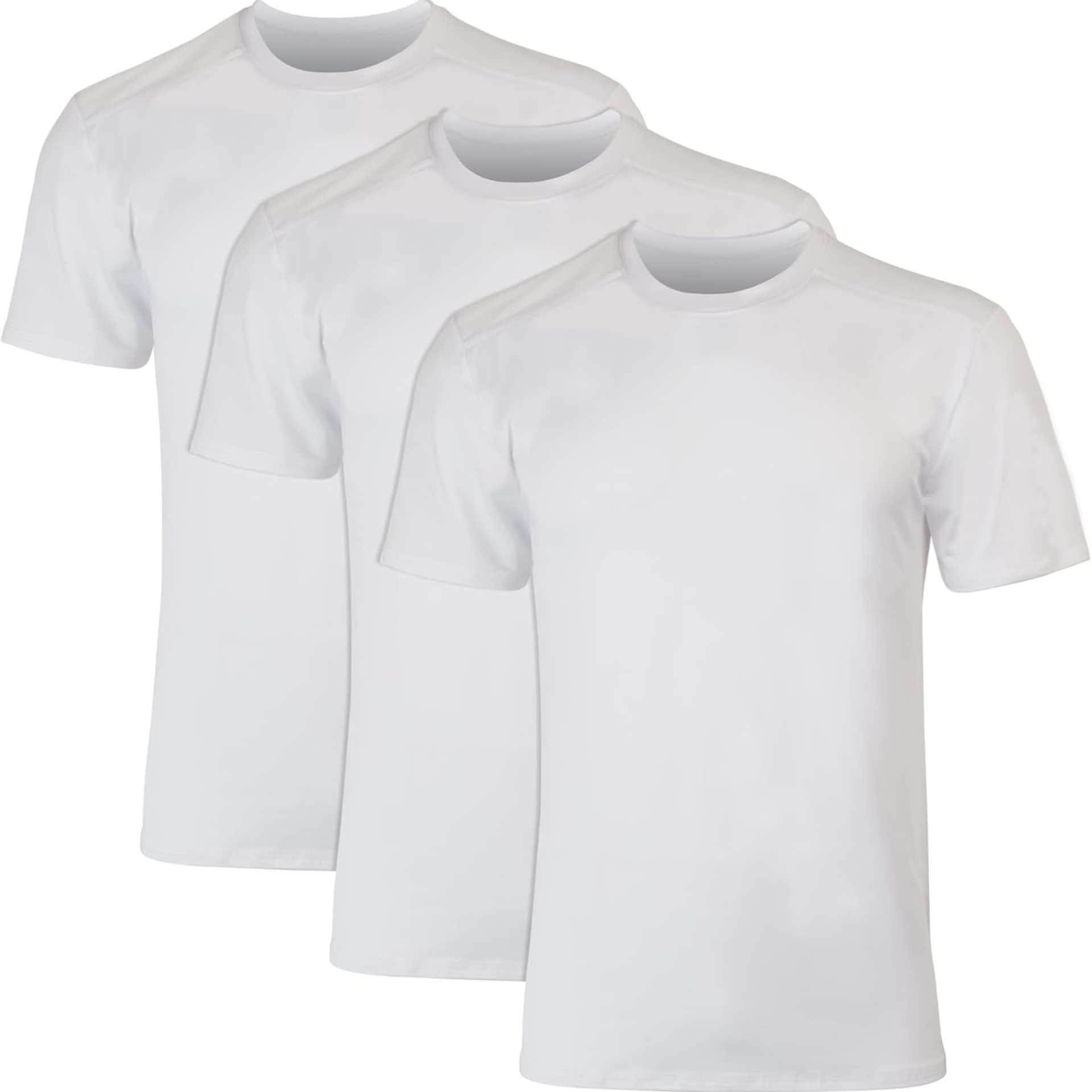 Hanes Men’s Moves Mesh T-Shirt, X-Temp Moisture-Wicking Tee, White Or Black/Grey, 3-Pack Hanes Men’s Moves Mesh T-Shirt, X-Temp Moisture-Wicking Tee, White Or Black/Grey, 3-Pack