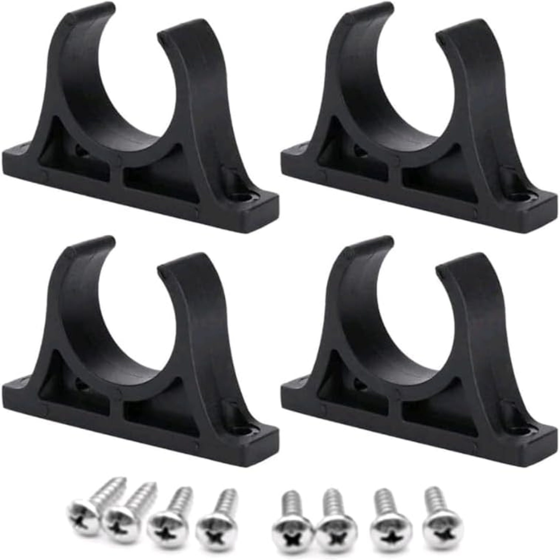 Nylon Kayak Paddle Holder with Screws for Kayaks Canoes Paddle Holder Accessories (4 Pieces) Nylon Kayak Paddle Holder with Screws for Kayaks Canoes Paddle Holder Accessories (4 Pieces)