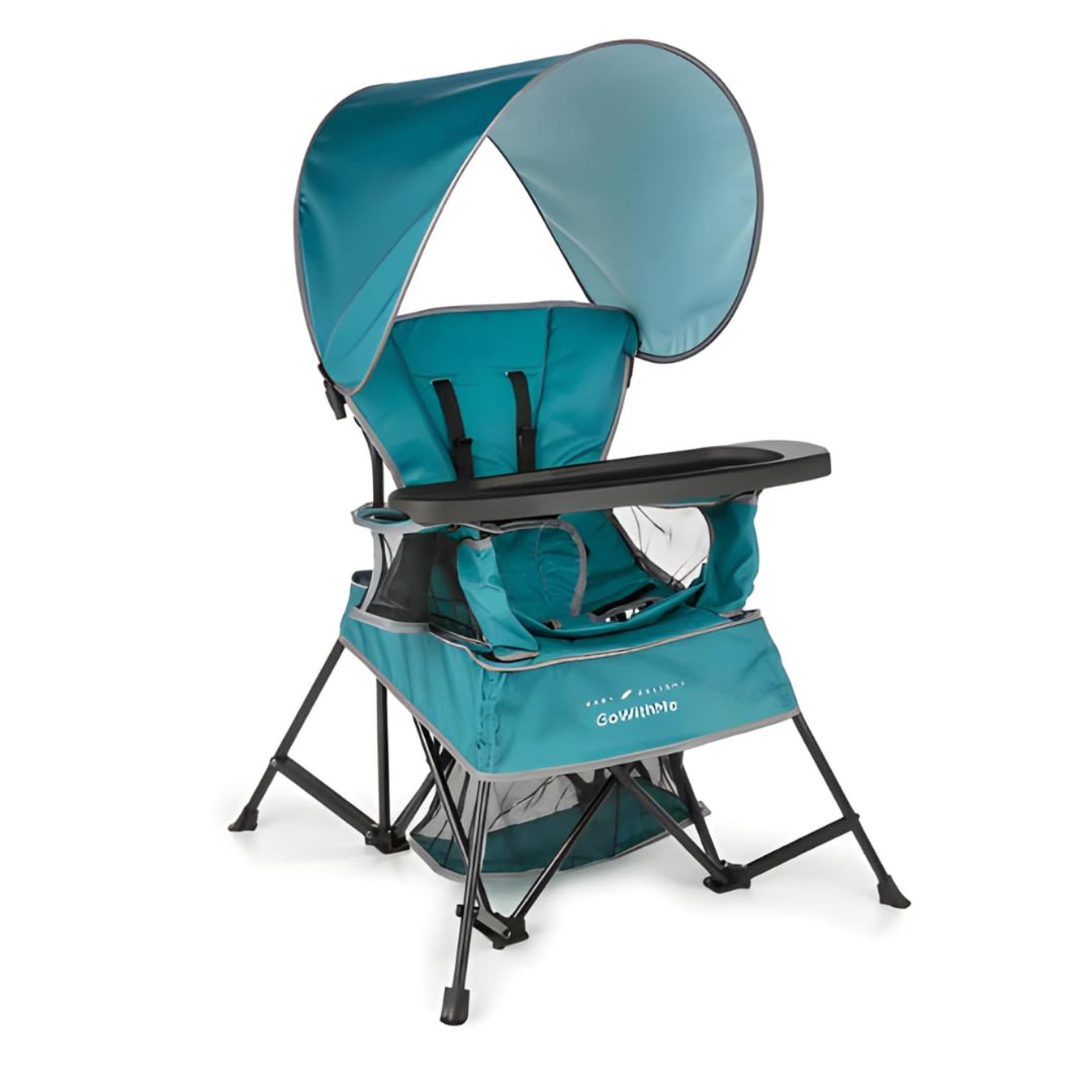 Baby Delight Go with Me Venture Portable Chair | Indoor and Outdoor | Sun Canopy | 3 Child Growth Stages | Teal Baby Delight Go with Me Venture Portable Chair | Indoor and Outdoor | Sun Canopy | 3 Child Growth Stages | Teal