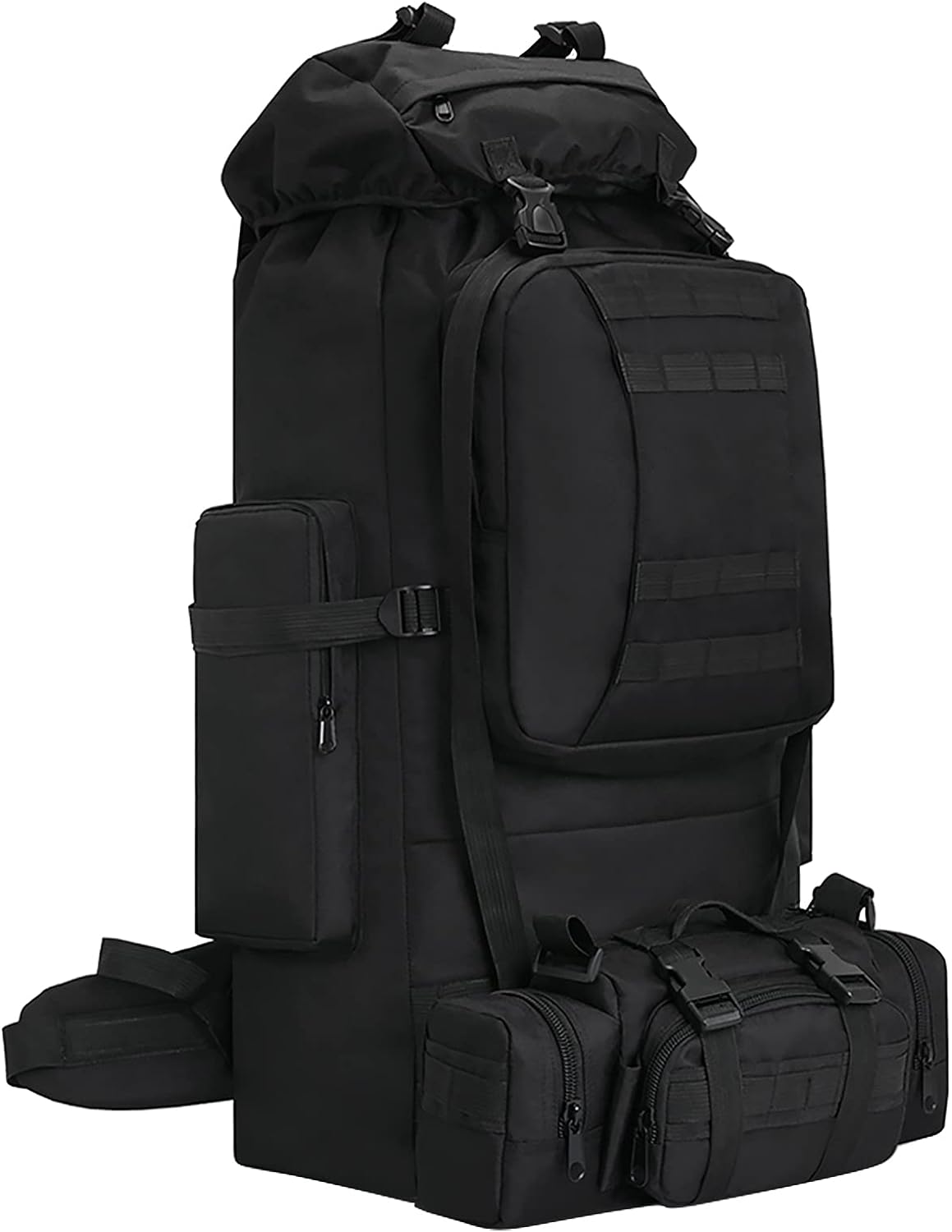100L Camping Hiking Backpack,Molle military Tactical rucksack backpack,Waterproof Lightweight Hiking Backpack (Black-C) 100L Camping Hiking Backpack,Molle military Tactical rucksack backpack,Waterproof Lightweight Hiking Backpack (Black-C)
