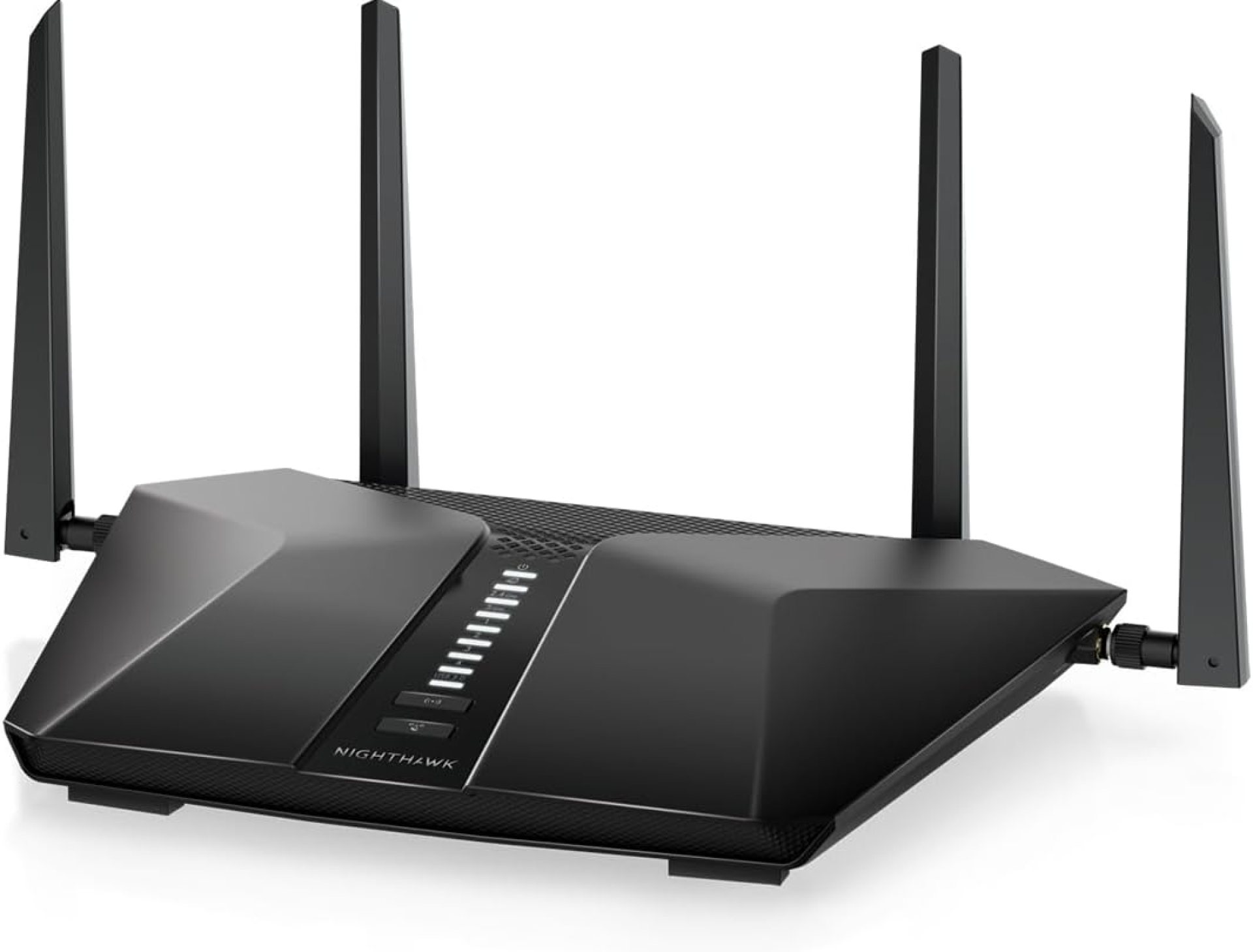 NETGEAR Nighthawk 6-Stream Dual-Band WiFi 6 Router (RAX54S) – Security Features, AX5400 Wireless Speed, Up to 5.4 Gbps, Covers up to 2,500 sq. ft., 25 Devices – 1-Year Armor Subscription Included NETGEAR Nighthawk 6-Stream Dual-Band WiFi 6 Router (RAX54S) – Security Features, AX5400 Wireless Speed, Up to 5.4 Gbps, Covers up to 2,500 sq. ft., 25 Devices – 1-Year Armor Subscription Included