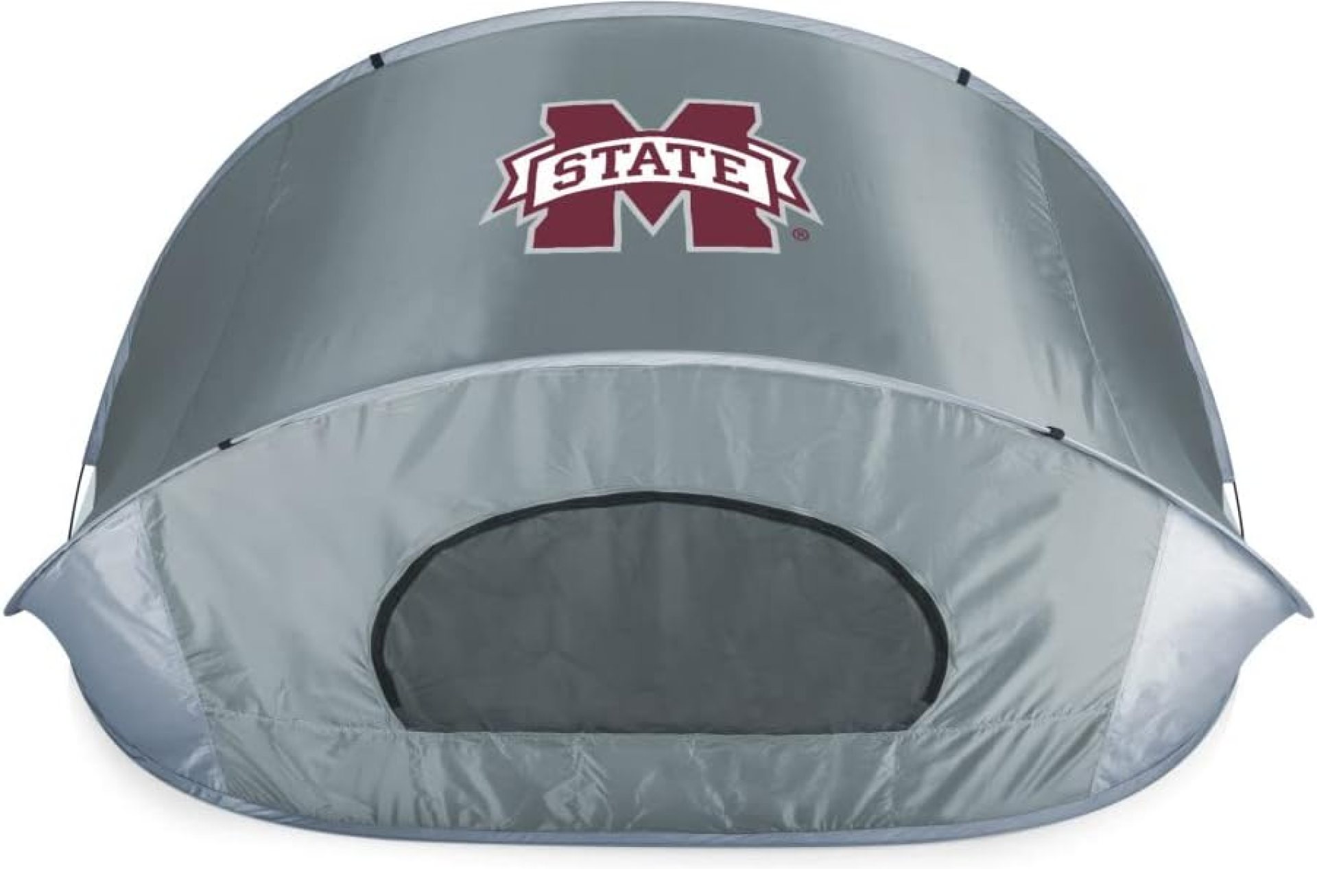PICNIC TIME NCAA Georgia Tech Yellow Jackets Manta Portable Beach Tent, Pop Up Tent, Beach Sun Shelter Pop Up, (Gray with Black Accents) PICNIC TIME NCAA Georgia Tech Yellow Jackets Manta Portable Beach Tent, Pop Up Tent, Beach Sun Shelter Pop Up, (Gray with Black Accents)