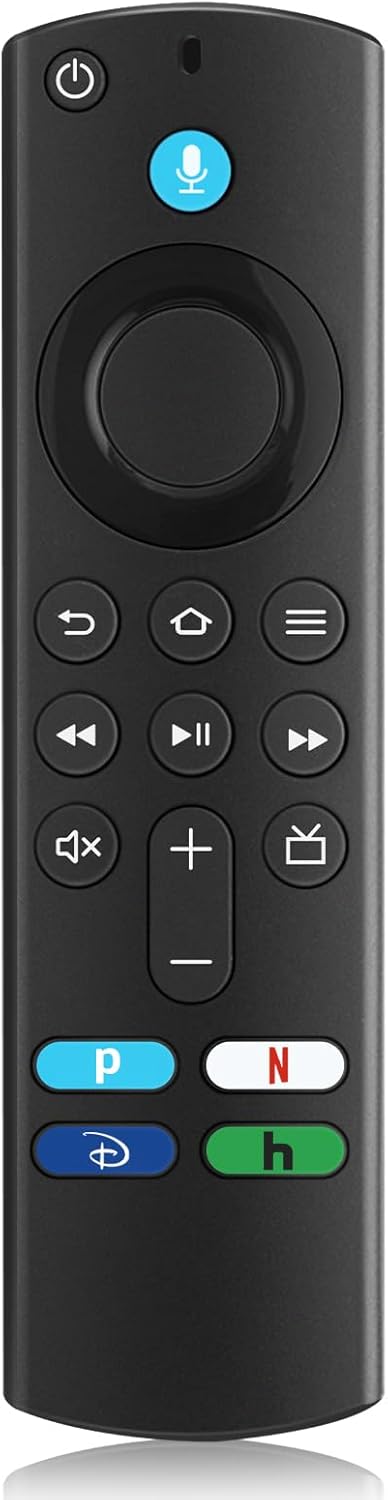 L5B83G (3rd GEN) Replacement Voice Remote Control Fit for Amazon Smart TV Stick (2nd Gen, 3rd Gen, Lite, 4K), Fit for Amazon Smart TV Cube (1st Gen & 2nd Gen), and Amazon Smart TV Stick L5B83G (3rd GEN) Replacement Voice Remote Control Fit for Amazon Smart TV Stick (2nd Gen, 3rd Gen, Lite, 4K), Fit for Amazon Smart TV Cube (1st Gen & 2nd Gen), and Amazon Smart TV Stick