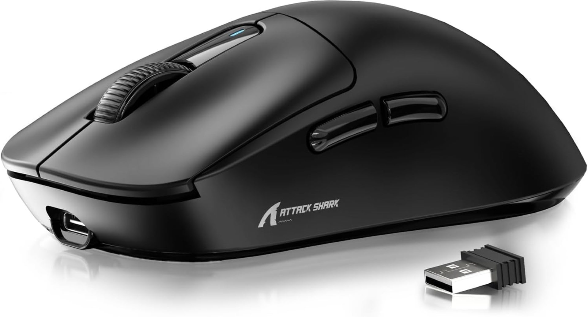 ATTACK SHARK X3 Wireless Gaming Mouse, 49g Ergonomic Computer Mouse, Triple Modes PAW3395 26K DPI Optical Sensor, 200h Battery Life, Programmable Buttons, Gaming Accessories for PC/Laptop/Mac (Black) ATTACK SHARK X3 Wireless Gaming Mouse, 49g Ergonomic Computer Mouse, Triple Modes PAW3395 26K DPI Optical Sensor, 200h Battery Life, Programmable Buttons, Gaming Accessories for PC/Laptop/Mac (Black)