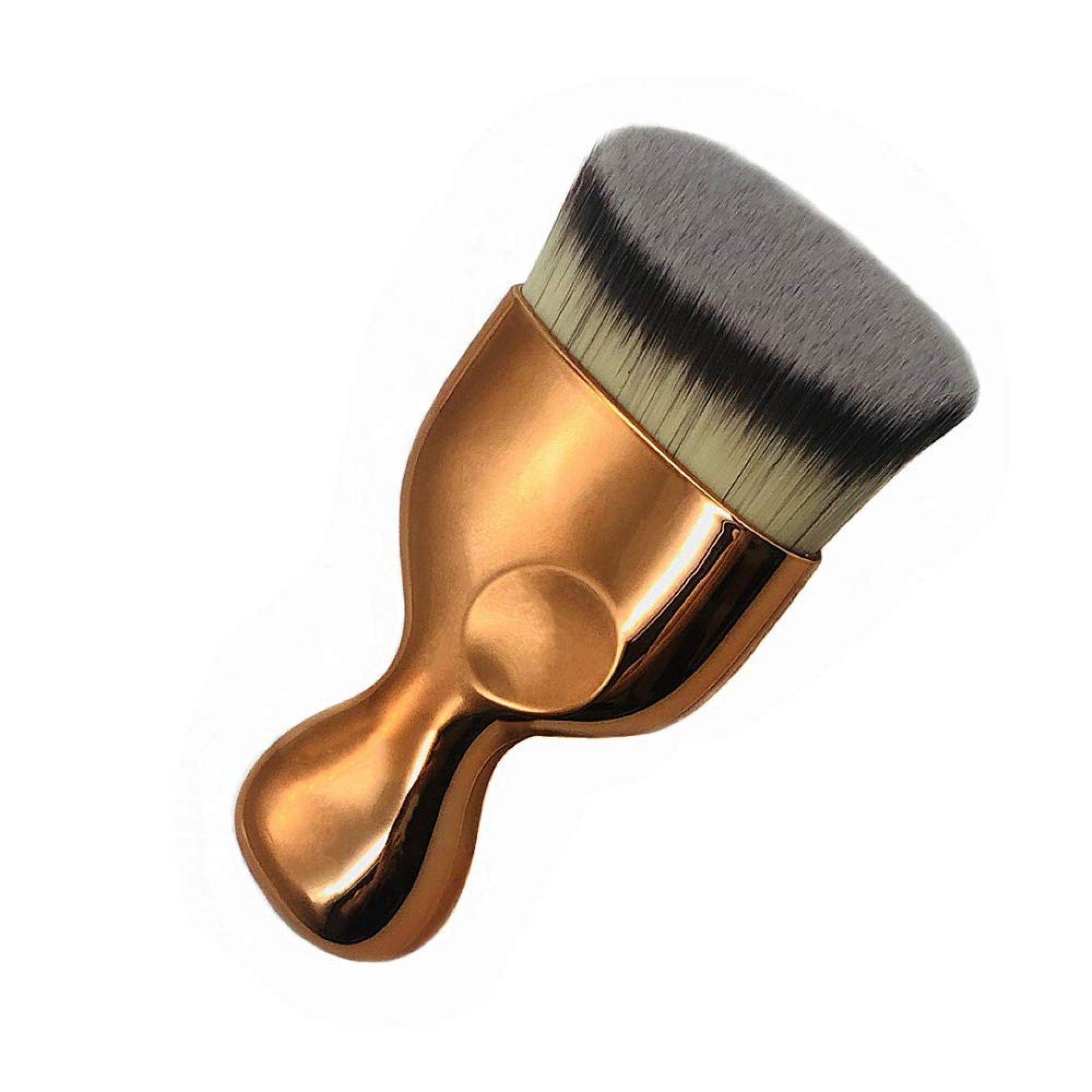 Angled Flat Foundation Brush High Density Face Body Kabuki Makeup Brush for Liquid Foundation Powder Cream Contour Buffing Stippling Blending (Rose gold) Angled Flat Foundation Brush High Density Face Body Kabuki Makeup Brush for Liquid Foundation Powder Cream Contour Buffing Stippling Blending (Rose gold)