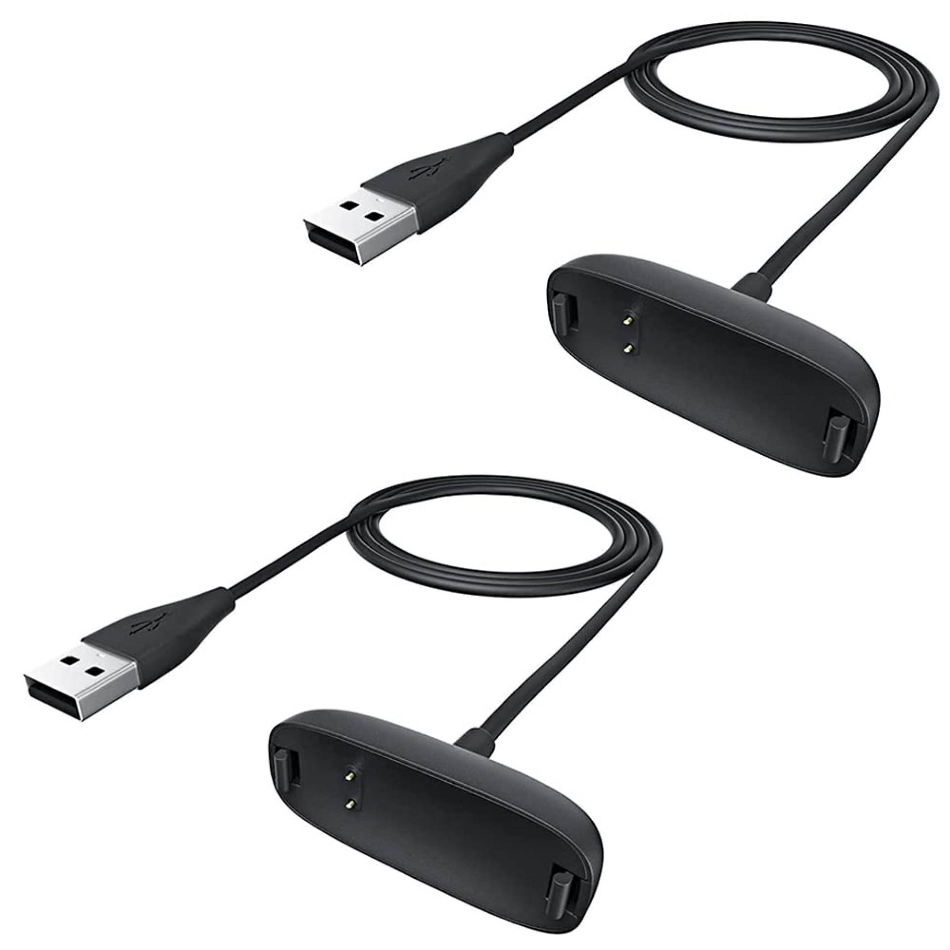TUCANA Charger Compatible for Fitbit Inspire 2, Charging Dock Station Cradle Holder Charging Clip Premium Plastic Bracket Cable for Inspire 2 Health & Fitness Tracker (2-Pack) TUCANA Charger Compatible for Fitbit Inspire 2, Charging Dock Station Cradle Holder Charging Clip Premium Plastic Bracket Cable for Inspire 2 Health & Fitness Tracker (2-Pack)