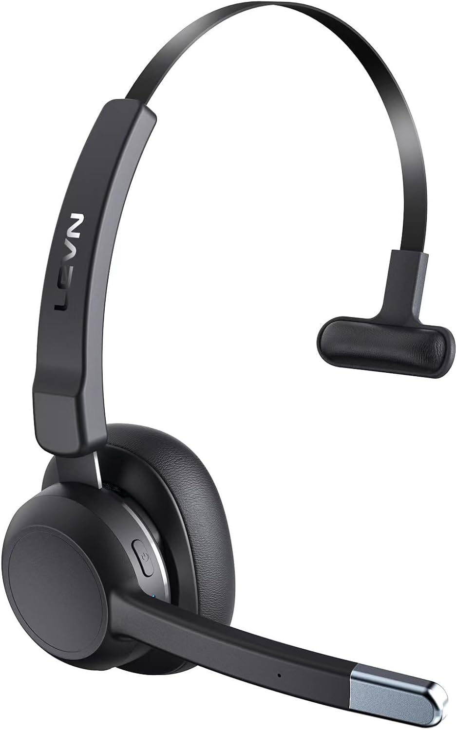 LEVN Trucker Bluetooth Headset with Noise Cancelling Microphone & Mute Button, Multipoint for Work from Home/Cell Phone/Computer/Zoom/Teams/Truck Driver LEVN Trucker Bluetooth Headset with Noise Cancelling Microphone & Mute Button, Multipoint for Work from Home/Cell Phone/Computer/Zoom/Teams/Truck Driver